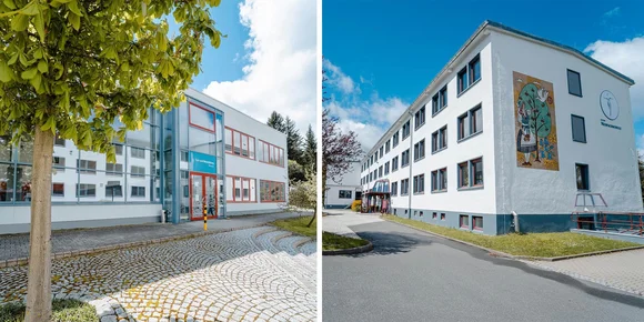 Außenaufnahme Johannesbad Medfachschule und Akademie in Bad Elster Außenaufnahme Johannesbad Medfachschule und Akademie in Bad Elster