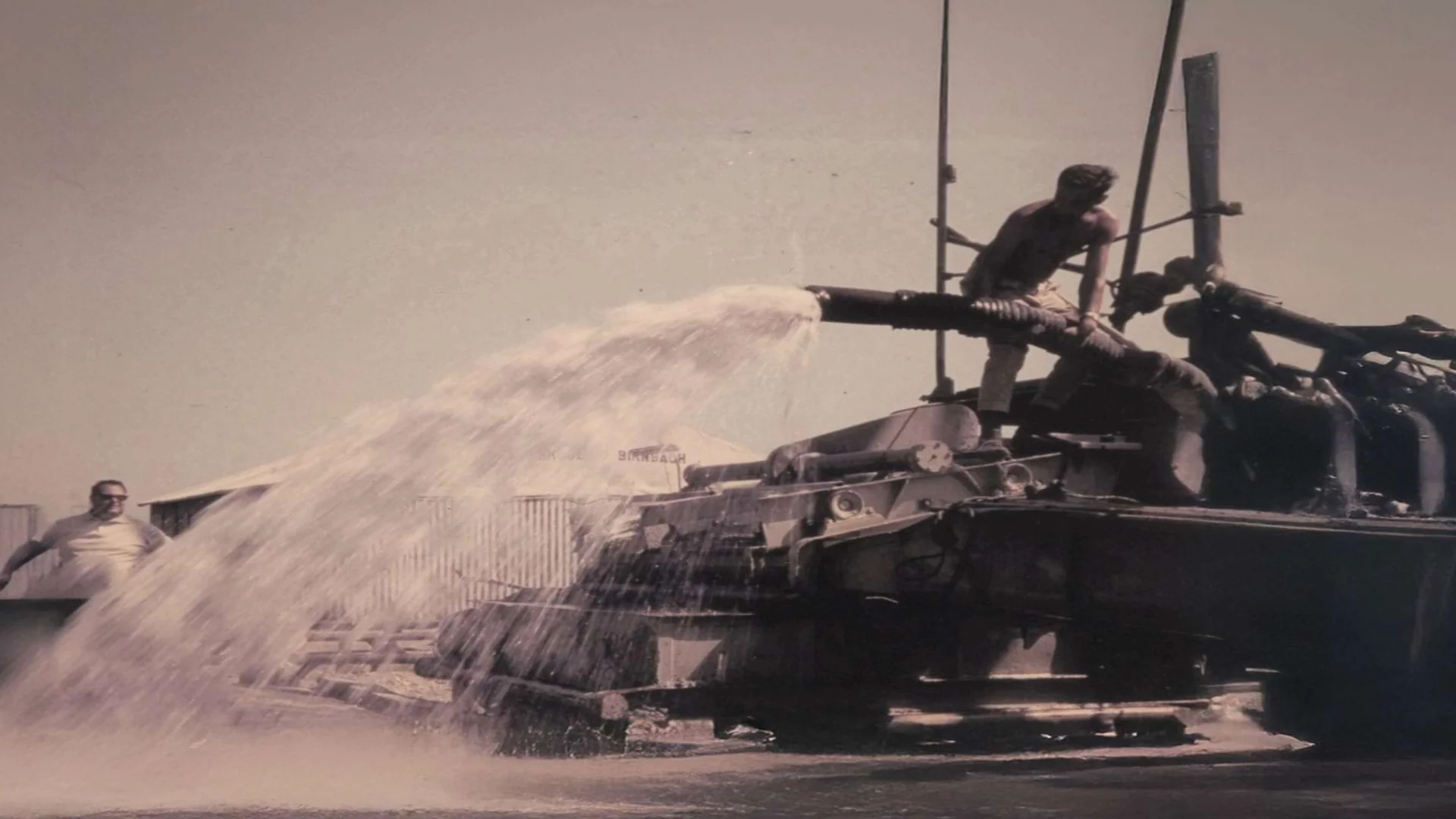 Erbohrung der Johannes Quelle 22.08.1964