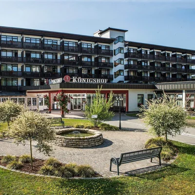 Außenaufnahme Johannesbad Hotel Königshof