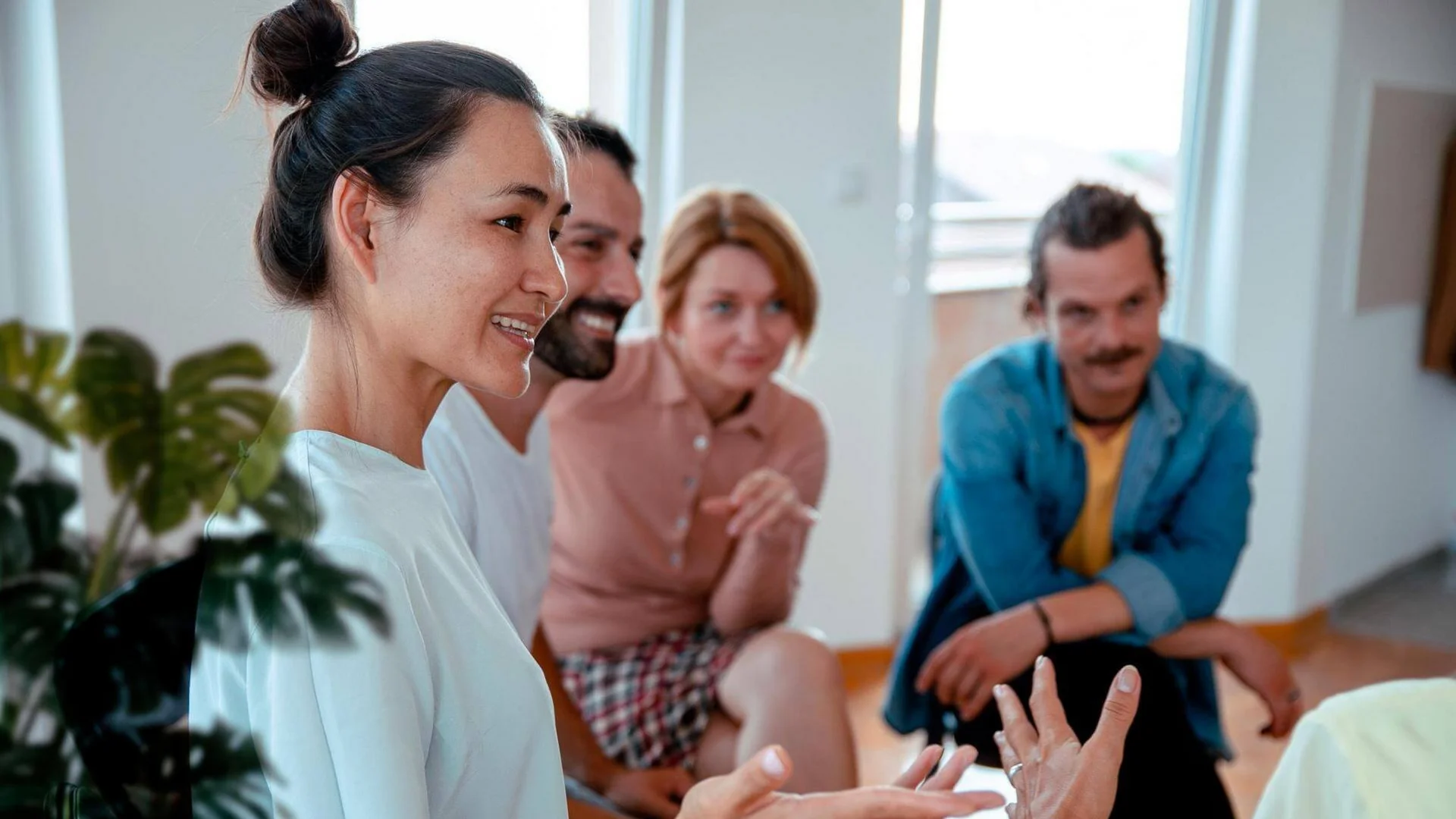 Gruppentherapie der Johannesbad ambulanten Suchtreha Nürnberg