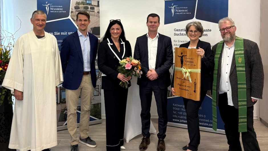 Segnung und Einweihung der Johannesbad Ambulanten Suchtrehabilitation in Nürnberg Segnung und Einweihung der Johannesbad Ambulanten Suchtrehabilitation in Nürnberg