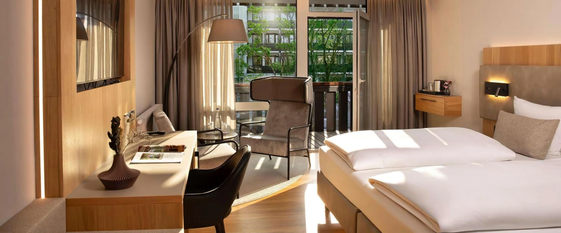 Doppelzimmer Ambiente im Johannesbad Hotel Königshof in Bad Füssing